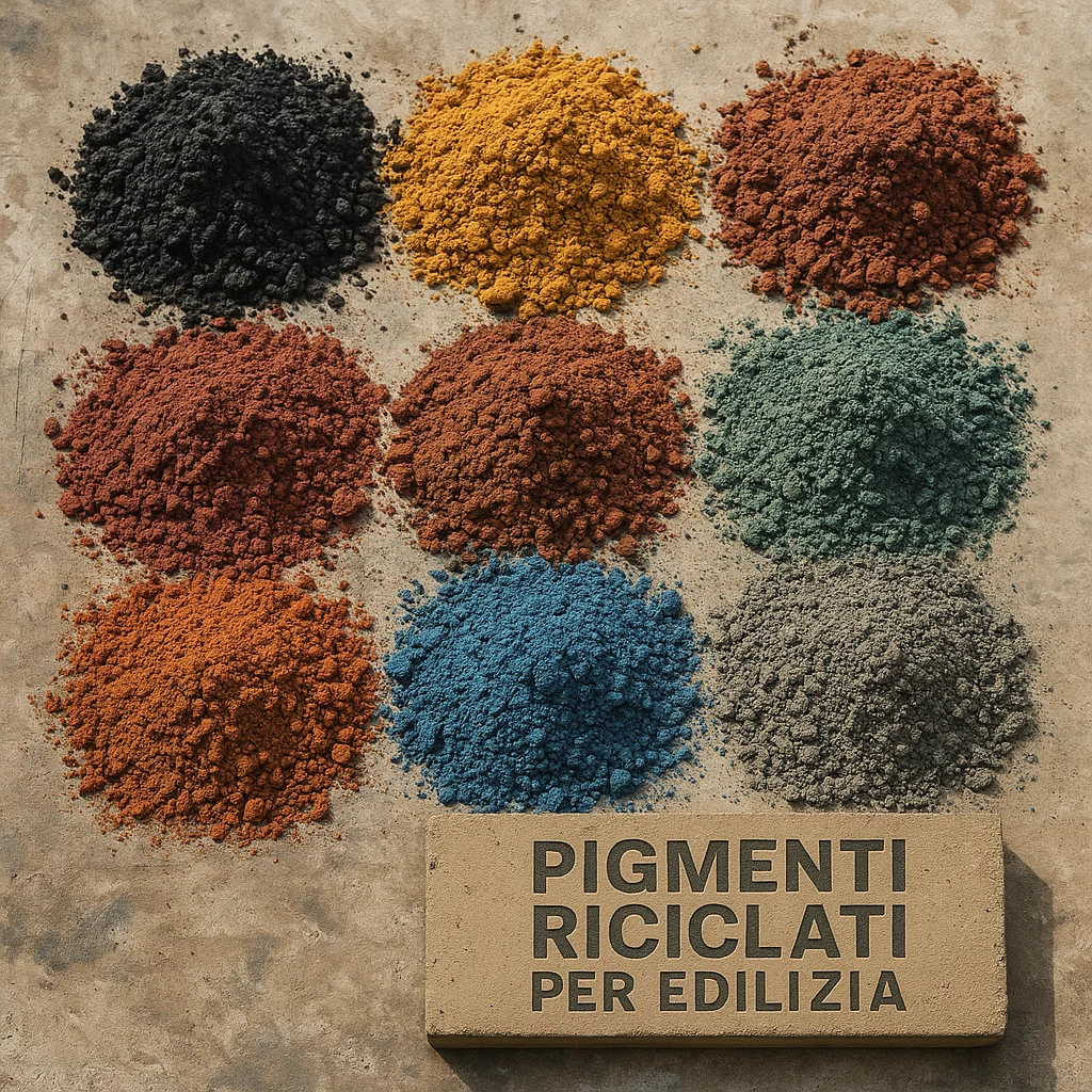 Azienda scozzese cerca fornitori di pigmenti riciclati per edilizia sostenibile