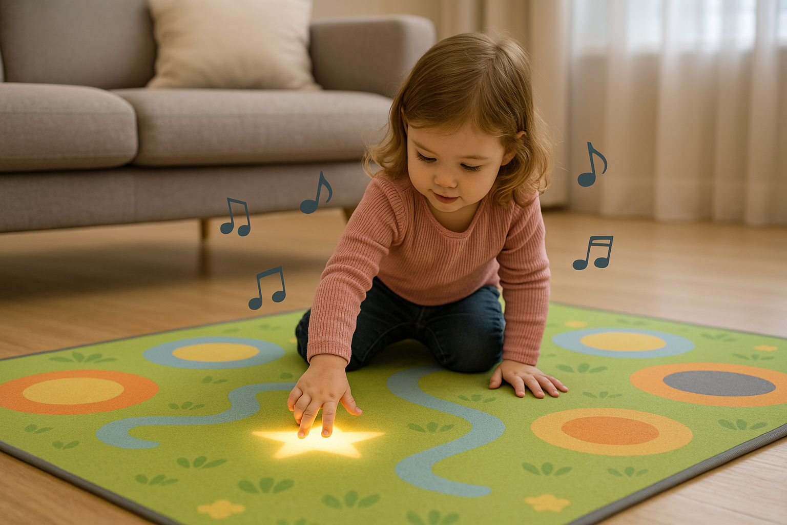 Stampaggio plastica per tappeto interattivo educativo