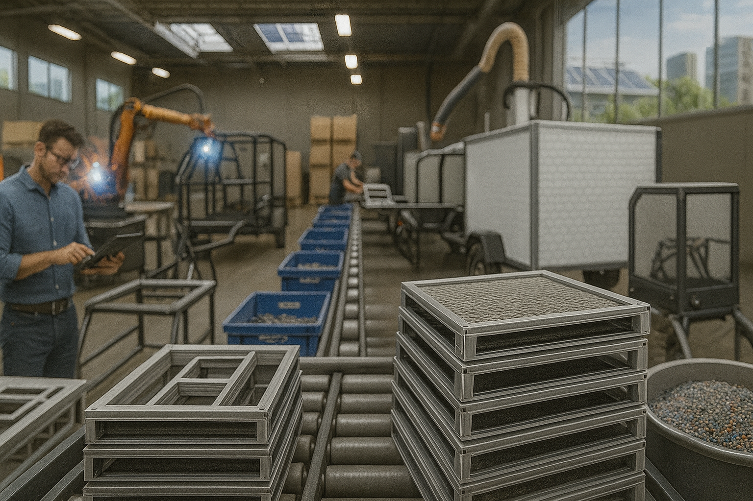 Partner per produzione box per rimorchi logistici leggeri