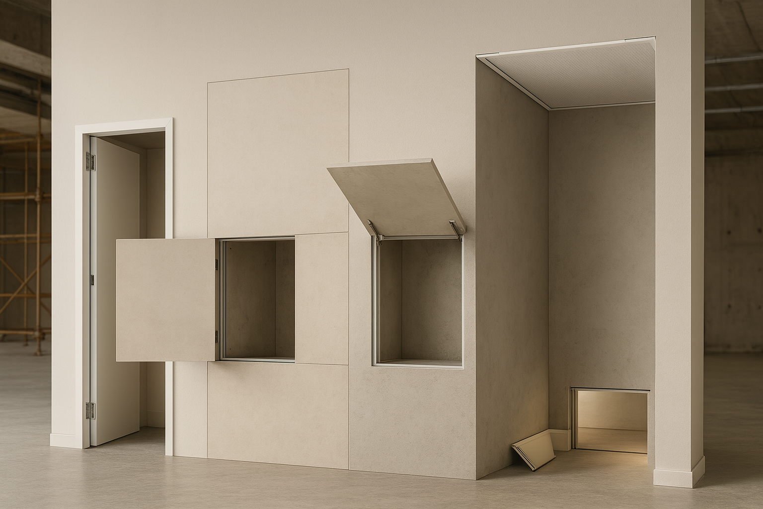 Fornitori di sportelli ispezione per edilizia