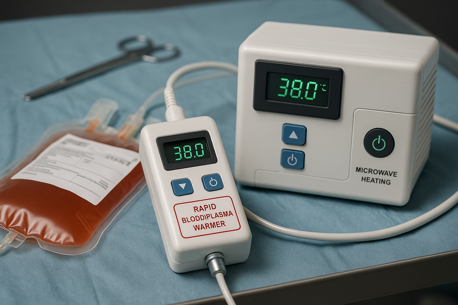 Tecnologia per il riscaldamento degli emoderivati