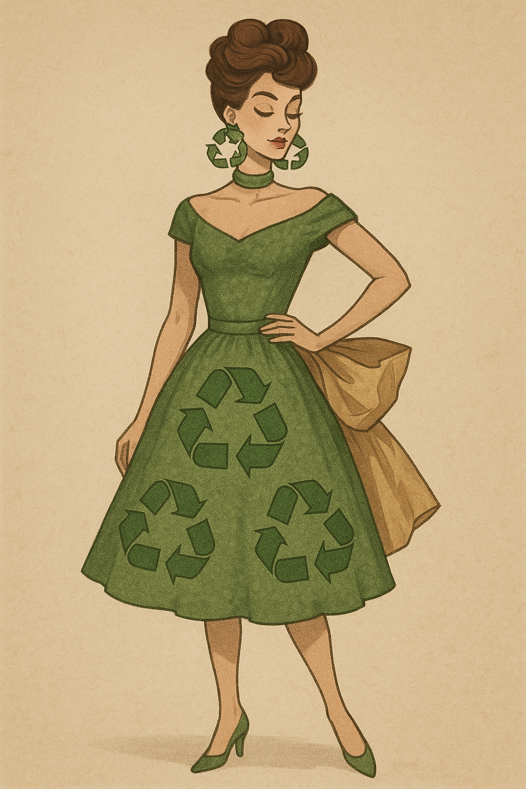 Artista tedesca cerca partner per progetti di moda sostenibile e upcycling